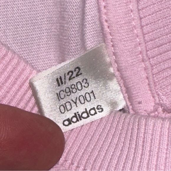 Adidas Men's Pink T-Shirt Size M - Picture 3 of 4